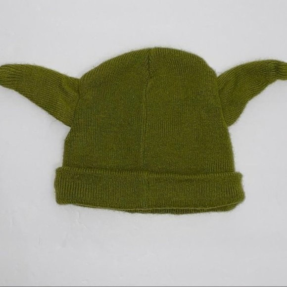 Star Wars Yoda kid size S/M green hat 124B7 - Picture 3 of 6
